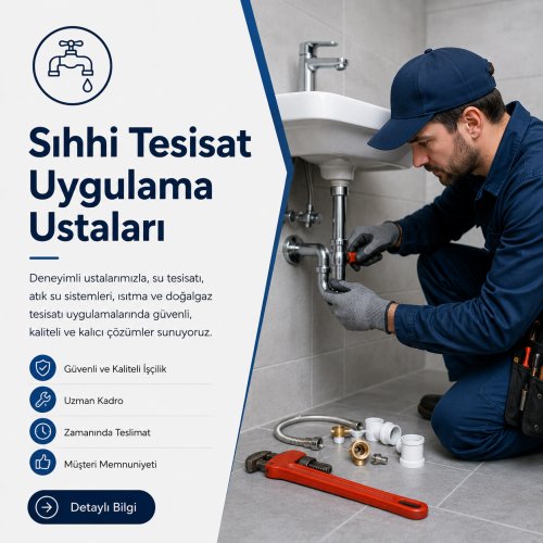 Sıhhi Tesisat Uygulama Ustaları