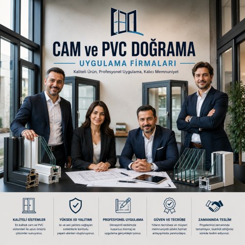 Cam ve PVC Doğrama Uygulama Firmaları